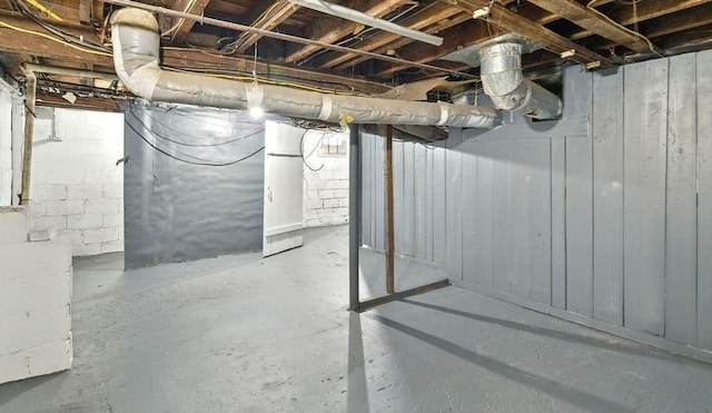 12-14 Kendall St, Springfield, MA 01104 - view of unfinished basement