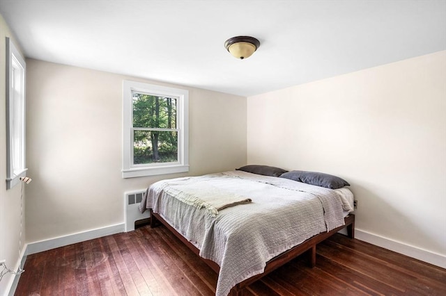 13 Clarks Rd, Amesbury, MA 01913 - bedroom with baseboards, hardwood / wood-style floors, and radiator heating unit