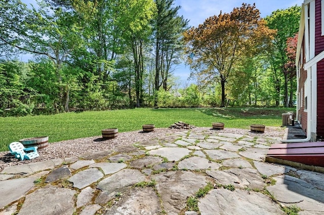 13 Clarks Rd, Amesbury, MA 01913 - view of patio with central AC unit