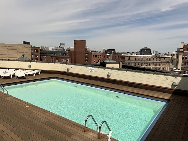 12 Stoneholm St Unit 313, Boston, MA 02115 - view of pool featuring a city view