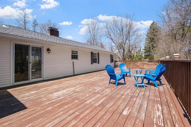 view of deck