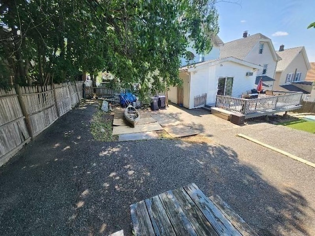 14 Russell St, Everett, MA 02149 - view of yard with a deck and a patio