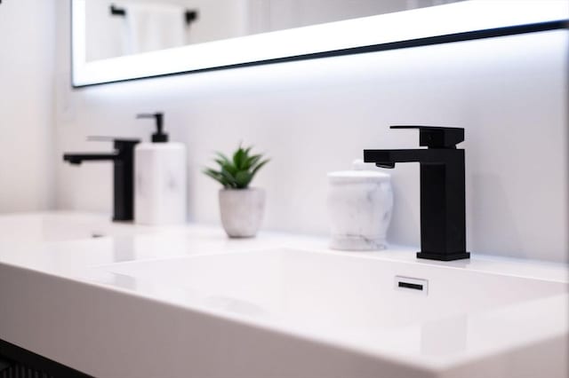 bathroom view of a sink