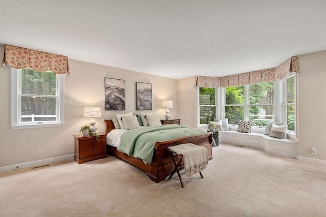 8 Pleasant St, Dover, MA 02030 - bedroom featuring baseboards and light carpet