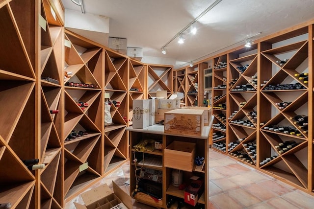 8 Pleasant St, Dover, MA 02030 - wine room featuring track lighting