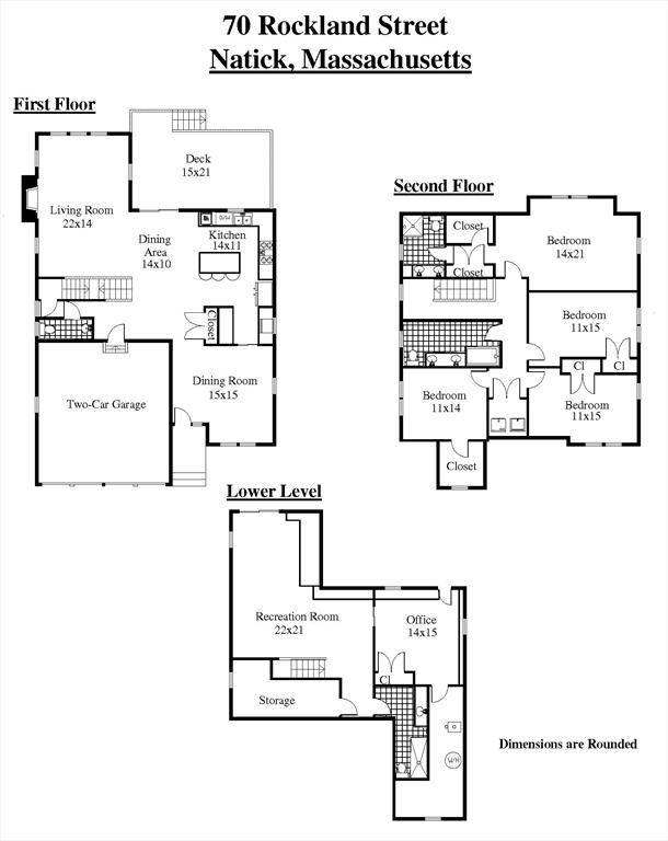 70 Rockland St, Natick, MA 01760 - view of layout