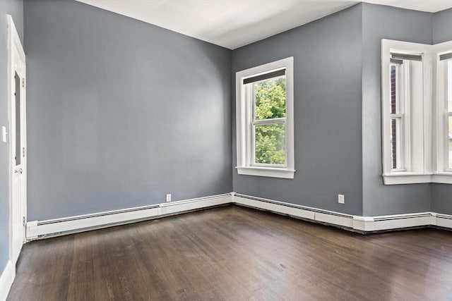 17 Savin Hill Ave Unit 3, Boston, MA 02125 - unfurnished room featuring wood finished floors and baseboard heating