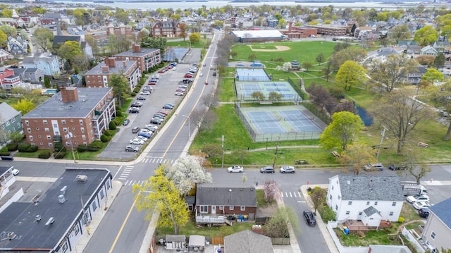 drone / aerial view