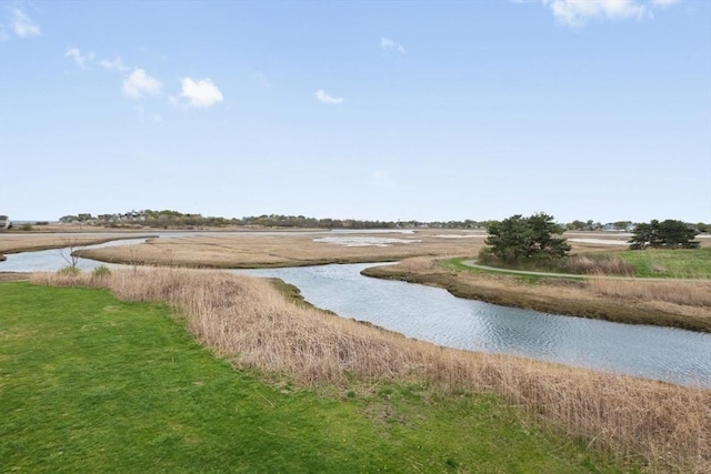 property view of water