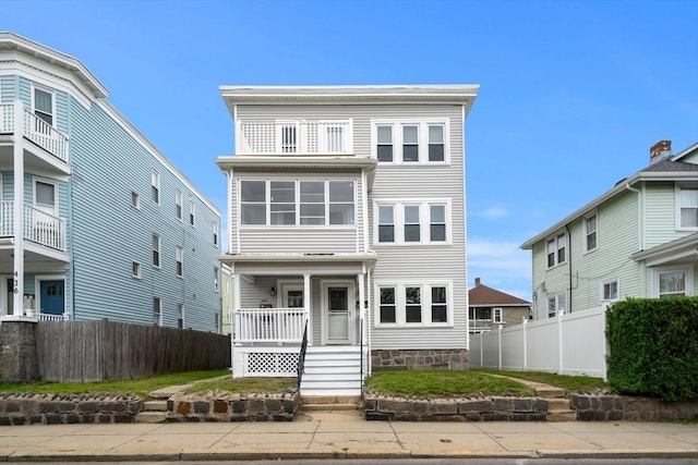 440-442 Ashmont St, Boston, MA 02122 - multi unit property featuring a porch