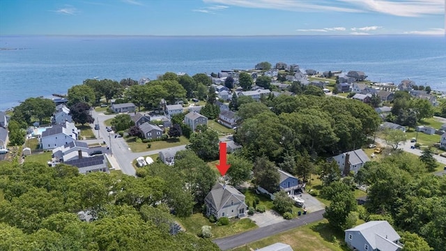 6 N Rd, Mattapoisett, MA 02739 - aerial view of property's location with nearby suburban area and a large body of water