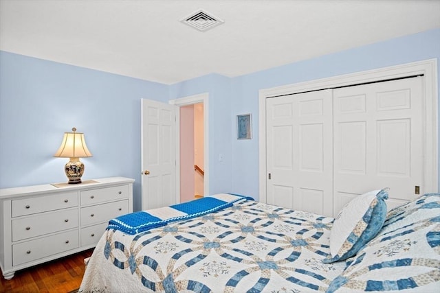 2 Christin Way, Woburn, MA 01801 - bedroom featuring dark wood-type flooring and a closet