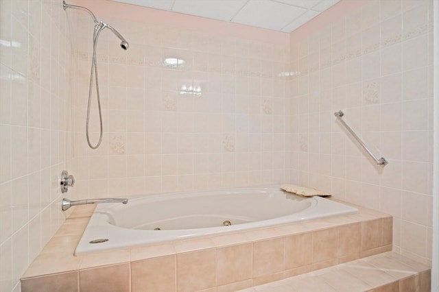 2 Christin Way, Woburn, MA 01801 - bathroom with a combined bath / shower with jetted tub