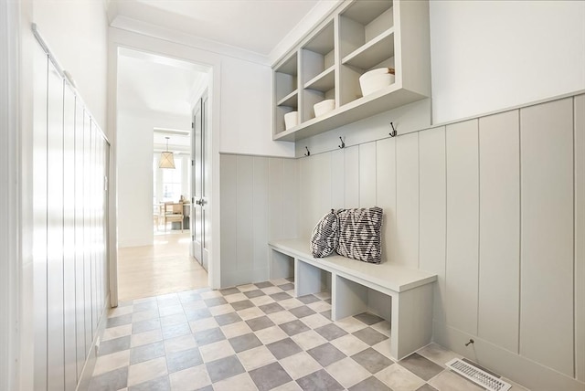 view of mudroom