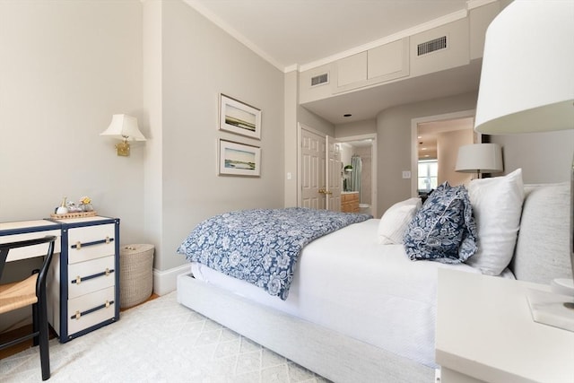 84 Commonwealth Ave Unit 4, Boston, MA 02116 - bedroom featuring crown molding and baseboards