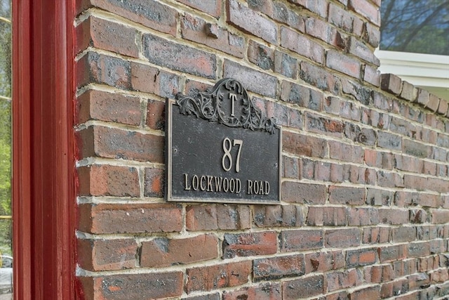87 Lockwood Rd, Lynn, MA 01904 - exterior view of brick siding