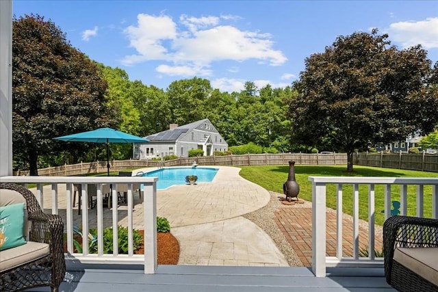 27 Crestview Dr, Uxbridge, MA 01569 - view of swimming pool with a patio
