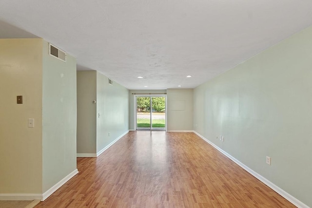 176 Maple Ave Unit 5-5, Rutland, MA 01543 - unfurnished room featuring light wood finished floors and recessed lighting