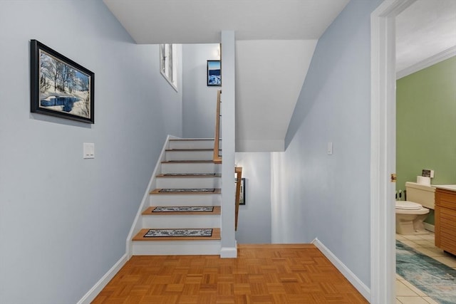 31 Monadnock Dr Unit 31, Westford, MA 01886 - stairs with baseboards