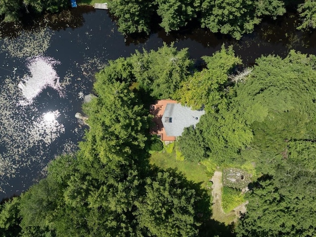 32 Pond Hill Rd, Goshen, MA 01032 - view from above of property