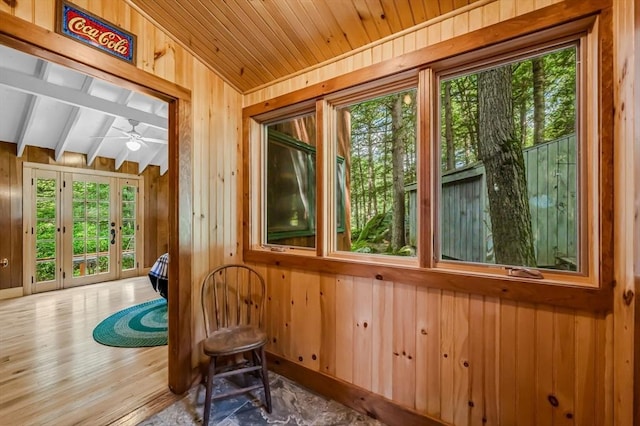 32 Pond Hill Rd, Goshen, MA 01032 - sunroom with french doors