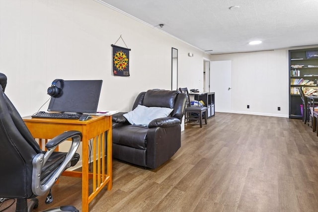 147 Butternut Holw Unit 147, Acton, MA 01718 - office area featuring wood finished floors