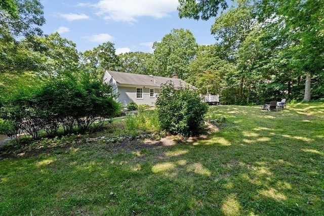 15 Surrey Ln, Sandwich, MA 02563 - view of grassy yard