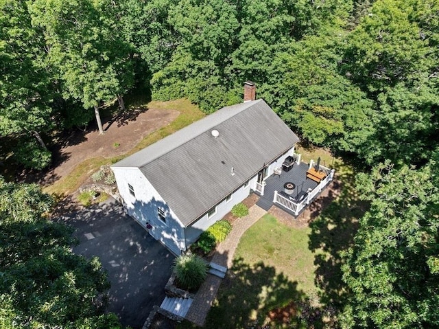 15 Surrey Ln, Sandwich, MA 02563 - aerial view of property and surrounding area