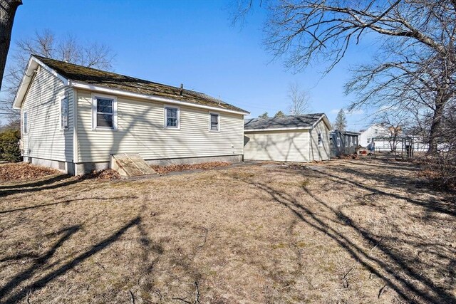 view of rear view of property