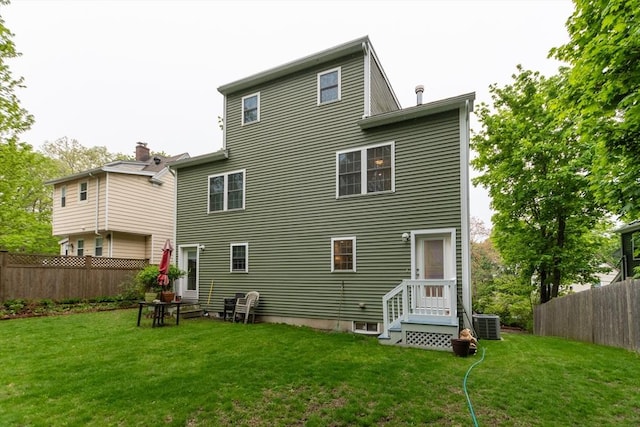 view of back of property