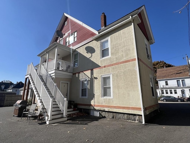 view of rear view of house