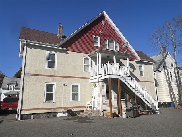 view of rear view of house