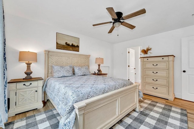 182 Sheldon Rd, Fitchburg, MA 01420 - bedroom featuring light wood-style floors and a ceiling fan