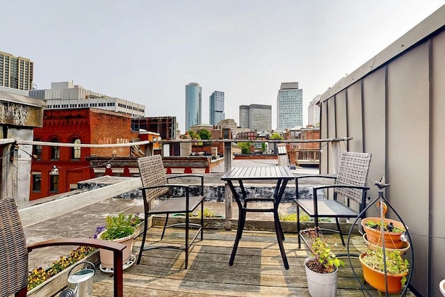 11 Irving St Unit 4, Boston, MA 02114 - balcony with a view of city