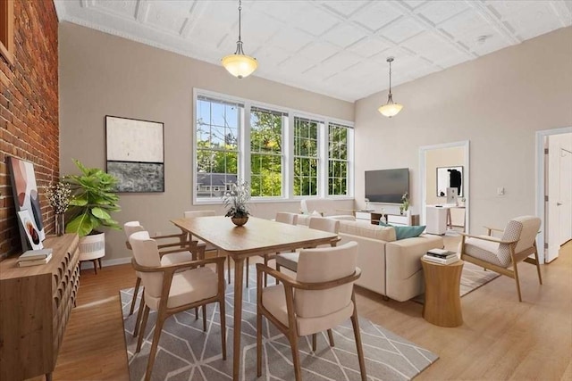 42 Phillips Rd Unit 1, Holden, MA 01520 - dining room featuring light wood-style floors and baseboards
