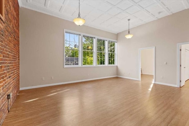 42 Phillips Rd Unit 1, Holden, MA 01520 - unfurnished living room with wood finished floors and baseboards