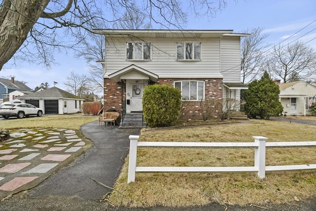 10 Gleason Rd, Shrewsbury, MA 01545 - view of front of house featuring brick siding