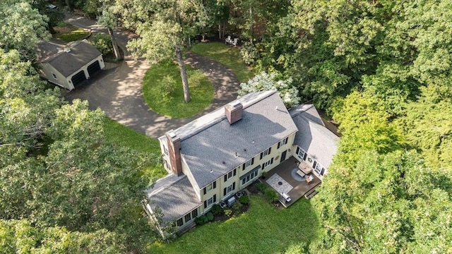 153 Old Connecticut Path, Wayland, MA 01778 - aerial view of property and surrounding area