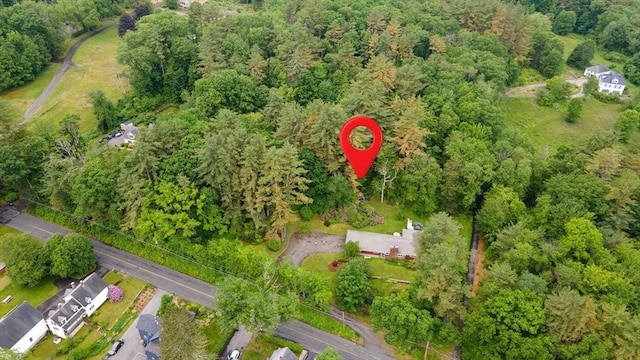 148 Walnut Hill Rd, Orange, MA 01364 - aerial view of property and surrounding area featuring a forest