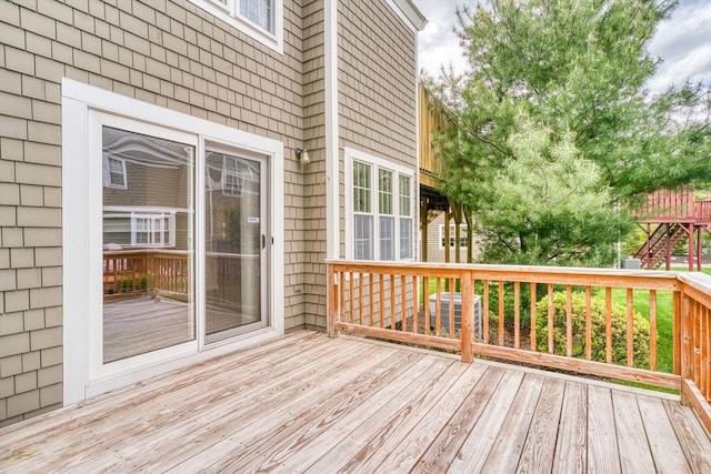 141 Shaw Farm Rd Unit 141, Canton, MA 02021 - deck featuring central air condition unit