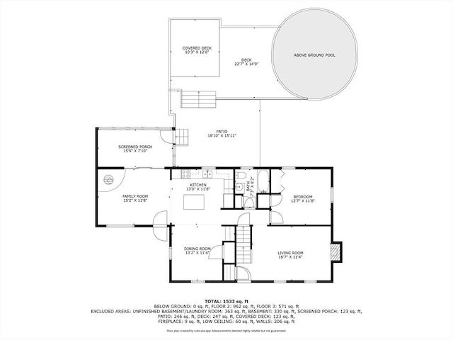 83 Summit Rd, Abington, MA 02351 - floor plan / room layout