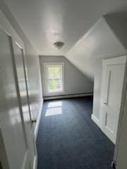 10 Stevens St, Lawrence, MA 01843 - additional living space featuring dark carpet and lofted ceiling