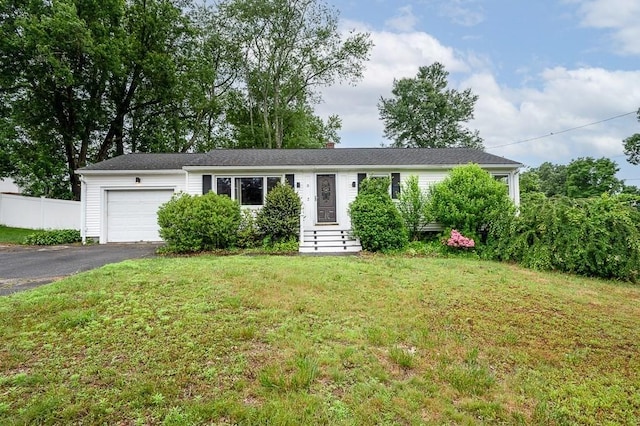 3 Sears Ave, Webster, MA 01570 - ranch-style home with a garage and driveway