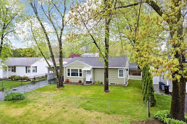 view of ranch-style house