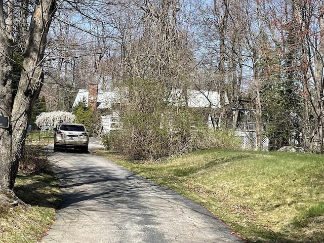 53 Beechwood St, Cohasset, MA 02025 - view of asphalt road