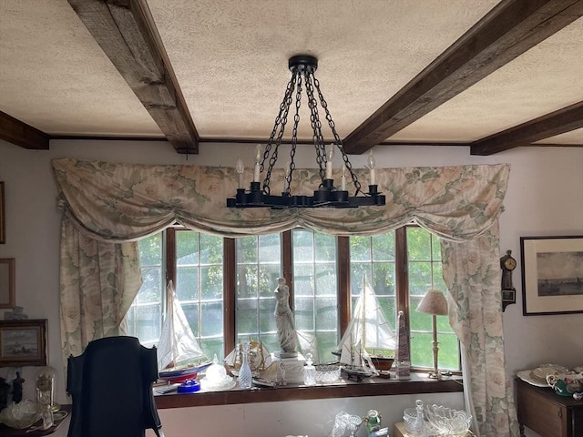 53 Beechwood St, Cohasset, MA 02025 - detailed view of beam ceiling and a textured ceiling