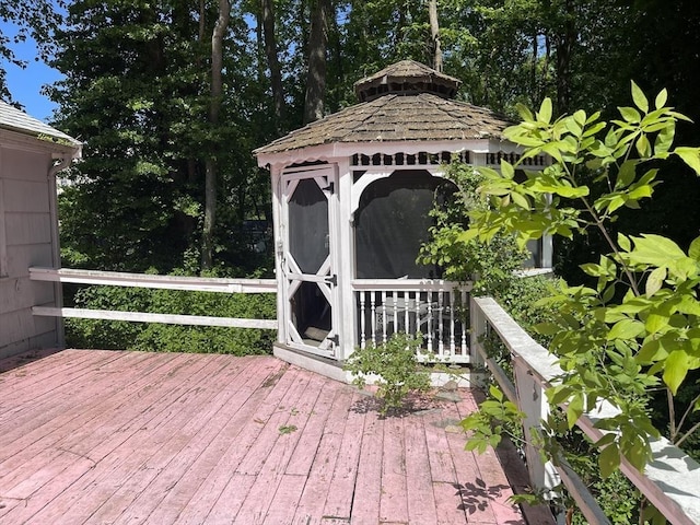 53 Beechwood St, Cohasset, MA 02025 - deck with a gazebo