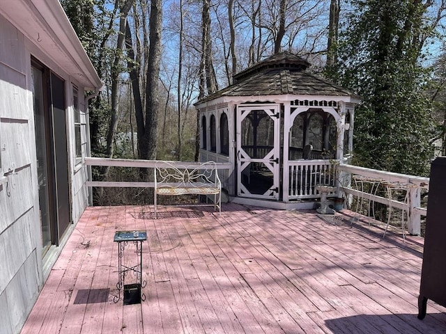 53 Beechwood St, Cohasset, MA 02025 - deck with a gazebo