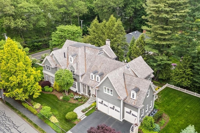 236 Grove St, Wellesley, MA 02482 - view from above of property