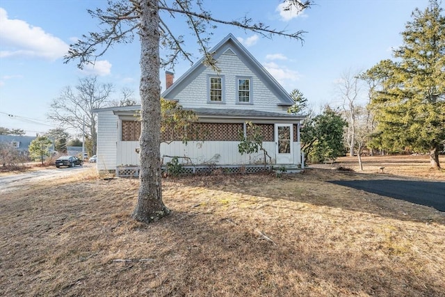 view of front of house